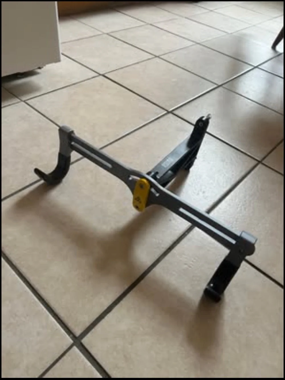 Topeak Solo Bike Holder / Wall Mount Rack in Black and Yellow